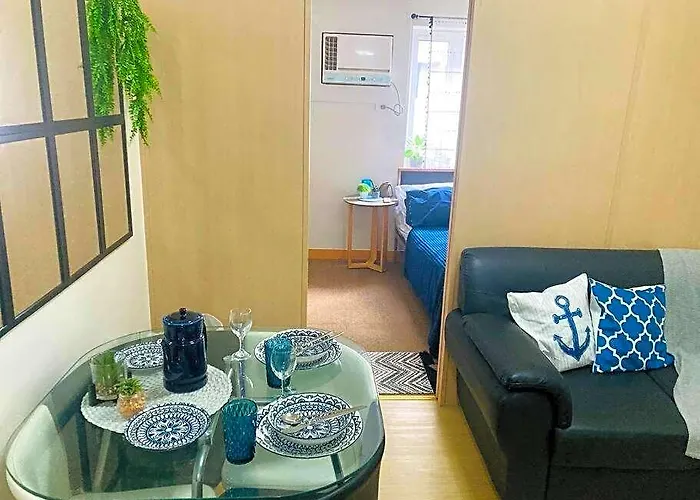 Santorini Inspired 1bedroom Unit At Trees Residences 4* Манила